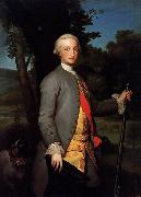 Anton Raphael Mengs Prince of Asturias, Future Charles IV of Spain oil painting reproduction